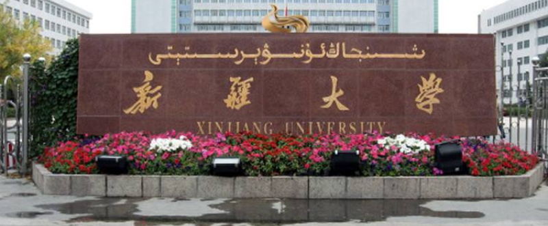 新疆大学校门